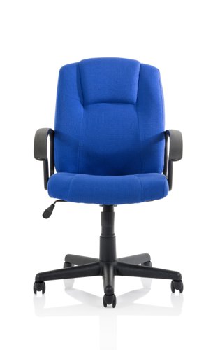 Bella Executive Chair Blue Fabric
