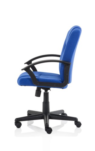 Bella Executive Chair Blue Fabric