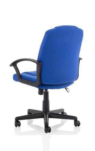 Bella Executive Chair Blue Fabric