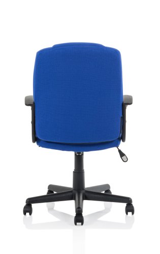 Bella Executive Chair Blue Fabric