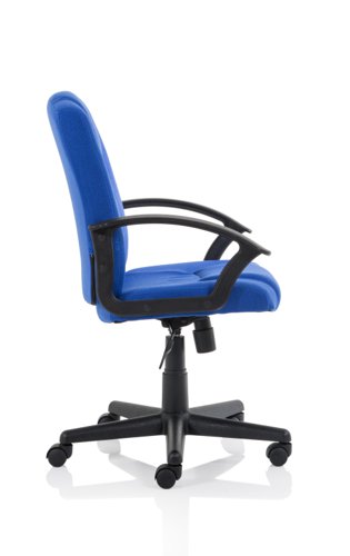 Bella Executive Chair Blue Fabric