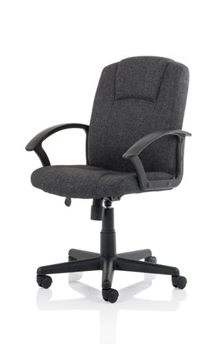 Bella Executive Chair Charc Fabric