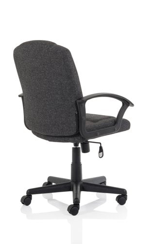 Bella Executive Chair Charc Fabric