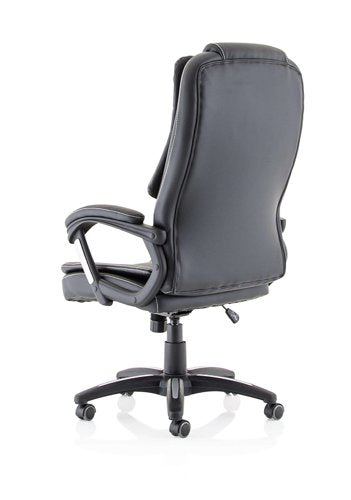 Dakota HB Leather Look Chair BK