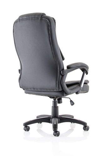 Dakota HB Leather Look Chair BK
