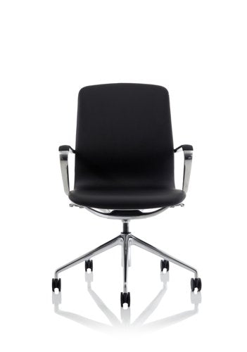 Lucia HB Exec Chair Chrome/Black