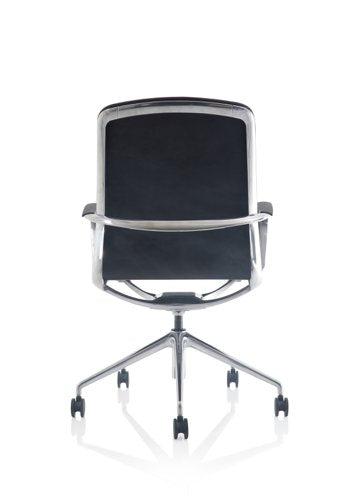 Lucia HB Exec Chair Chrome/Black