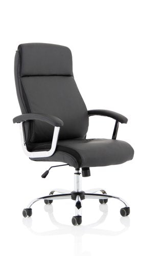 Hatley Bonded Leather Exec Chair BK