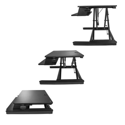 Sit Stand Desk Converter Large 35inx21in