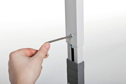 Durable PC W/Station Trolley 80 VH GY