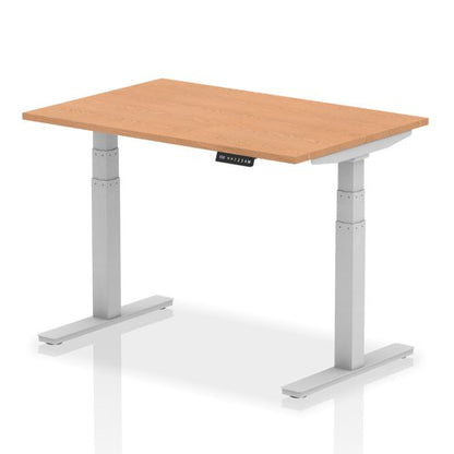 Air 120x80 Adj Desk Oak SL Leg