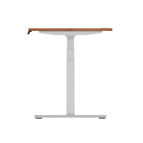 Air 160x80 Adj Desk Cbl Walnut SL Leg