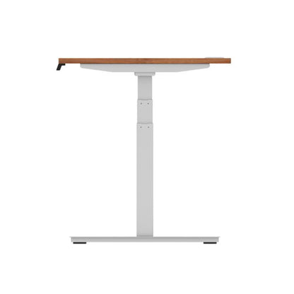 Air 160x80 Adj Desk Cbl Walnut SL Leg