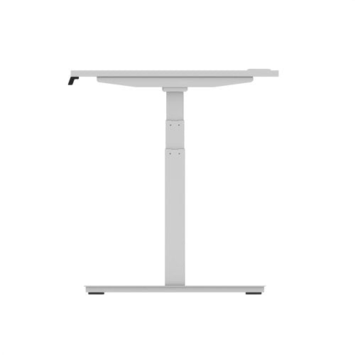 Air 180x80 Adj Desk Cbl White SL Leg