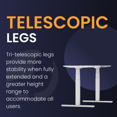 Air 160x80 Adj Desk Cbl Maple SL Leg
