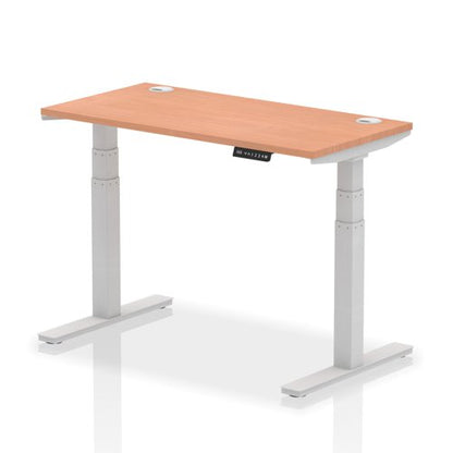Air 120x60 Adj Desk Cbl Beech SL Leg