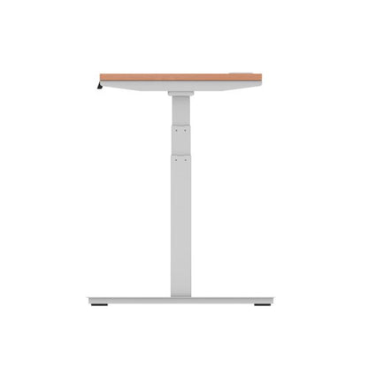 Air 140x60 Adj Desk Cbl Beech SL Leg