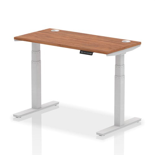 Air 120x60 Adj Desk Cbl Walnut SL Leg