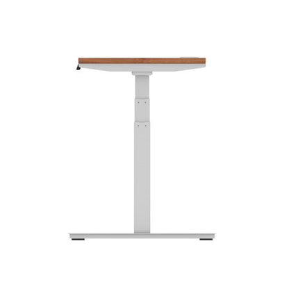 Air 140x60 Adj Desk Cbl Walnut SL Leg