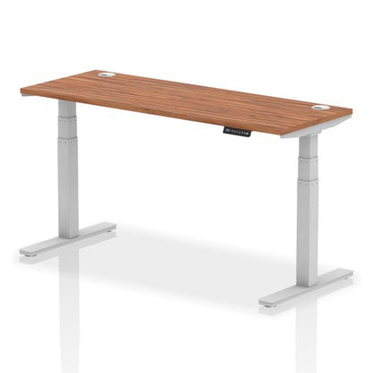 Air 160x60 Adj Desk Cbl Walnut SL Leg