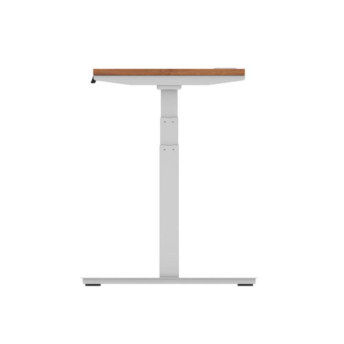 Air 160x60 Adj Desk Cbl Walnut SL Leg