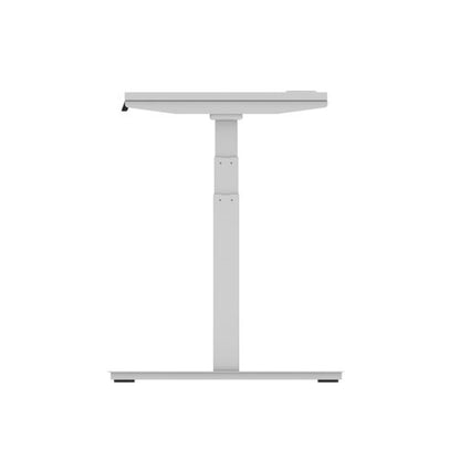 Air 120x60 Adj Desk Cbl White SL Leg