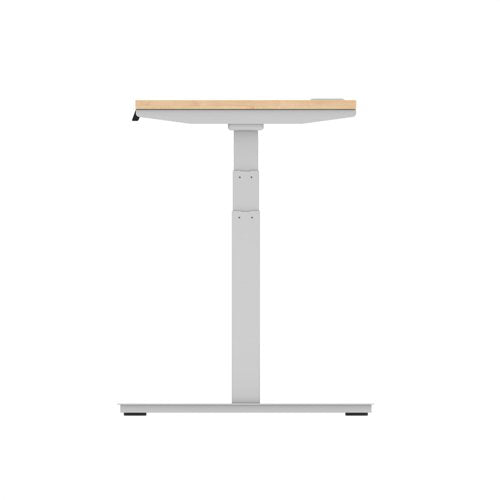 Air 140x60 Adj Desk Cbl Maple SL Leg