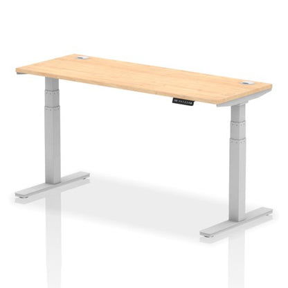 Air 160x60 Adj Desk Cbl Maple SL Leg