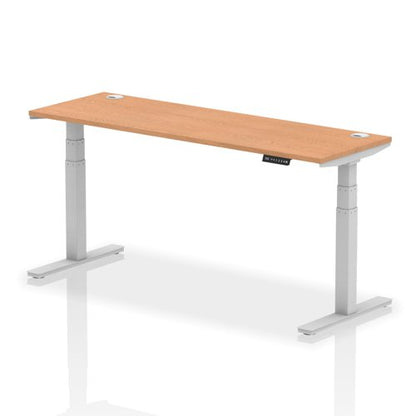 Air 180x60 Adj Desk Cbl Oak SL Leg