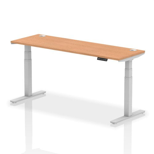 Air 180x60 Adj Desk Cbl Oak SL Leg