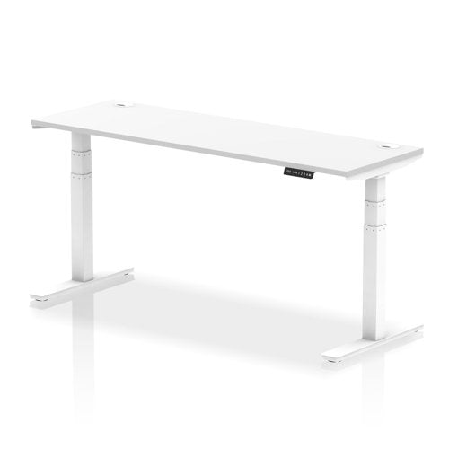 Air 180x60 Adj Desk Cbl White WH Leg