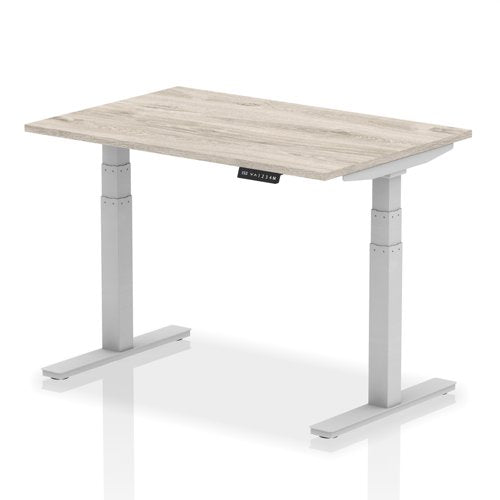 Air 120x80 Adj Desk GY Oak SL Leg