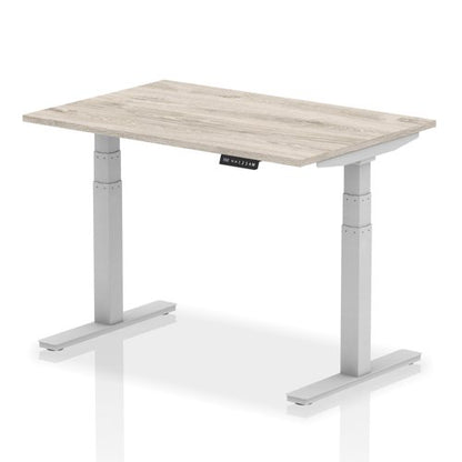 Air 120x80 Adj Desk GY Oak SL Leg