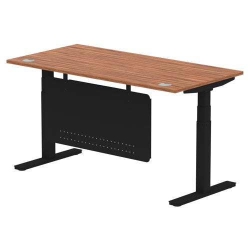 Air 1600x800 Adj Desk Cbl ModPan BKBK