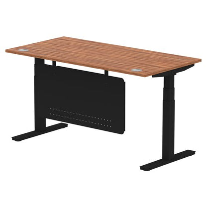 Air 1600x800 Adj Desk Cbl ModPan BKBK