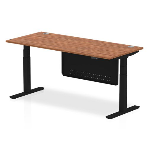 Air 1800x800 Adj Desk Cbl ModPan BKBK