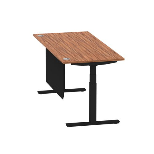 Air 1800x800 Adj Desk Cbl ModPan BKBK