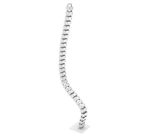 Air Height Adjust Cable Spine White