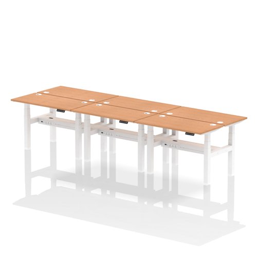 Air B2B6P HA BenchDesk 1200X600 OAKWH