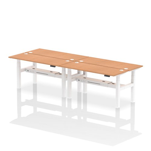Air B2B4P HA BenchDesk 1600X600 OAKWH