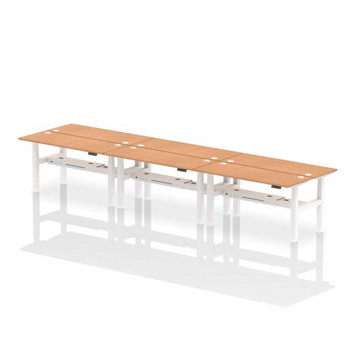 Air B2B6P HA BenchDesk 1600X600 OAKWH