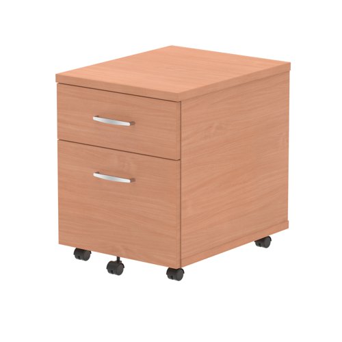 Impulse 2drw Mobile Pedestal Beech