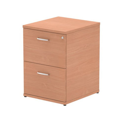 Impulse 2drw Filing Cabinet Beech