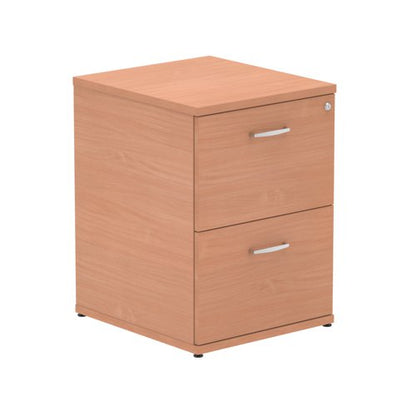 Impulse 2drw Filing Cabinet Beech