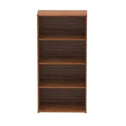 Impulse 1600mm Bookcase Walnut