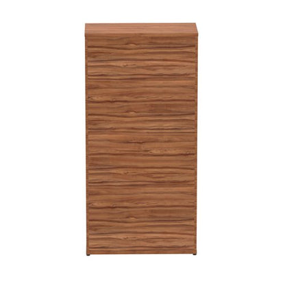 Impulse 1600mm Bookcase Walnut