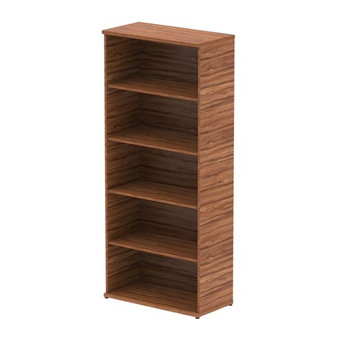 Impulse 2000mm Bookcase Walnut