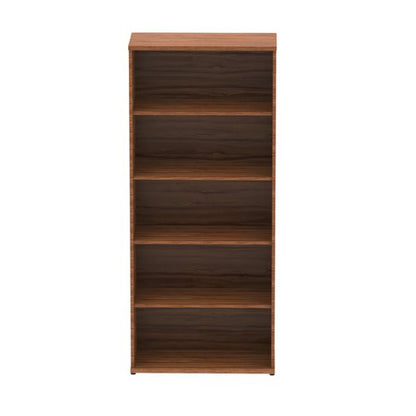 Impulse 2000mm Bookcase Walnut
