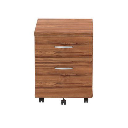 Impulse 2D Mobile Pedestal Walnut