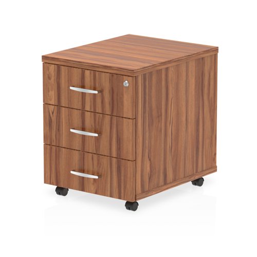 Impulse 3D Mobile Pedestal Walnut